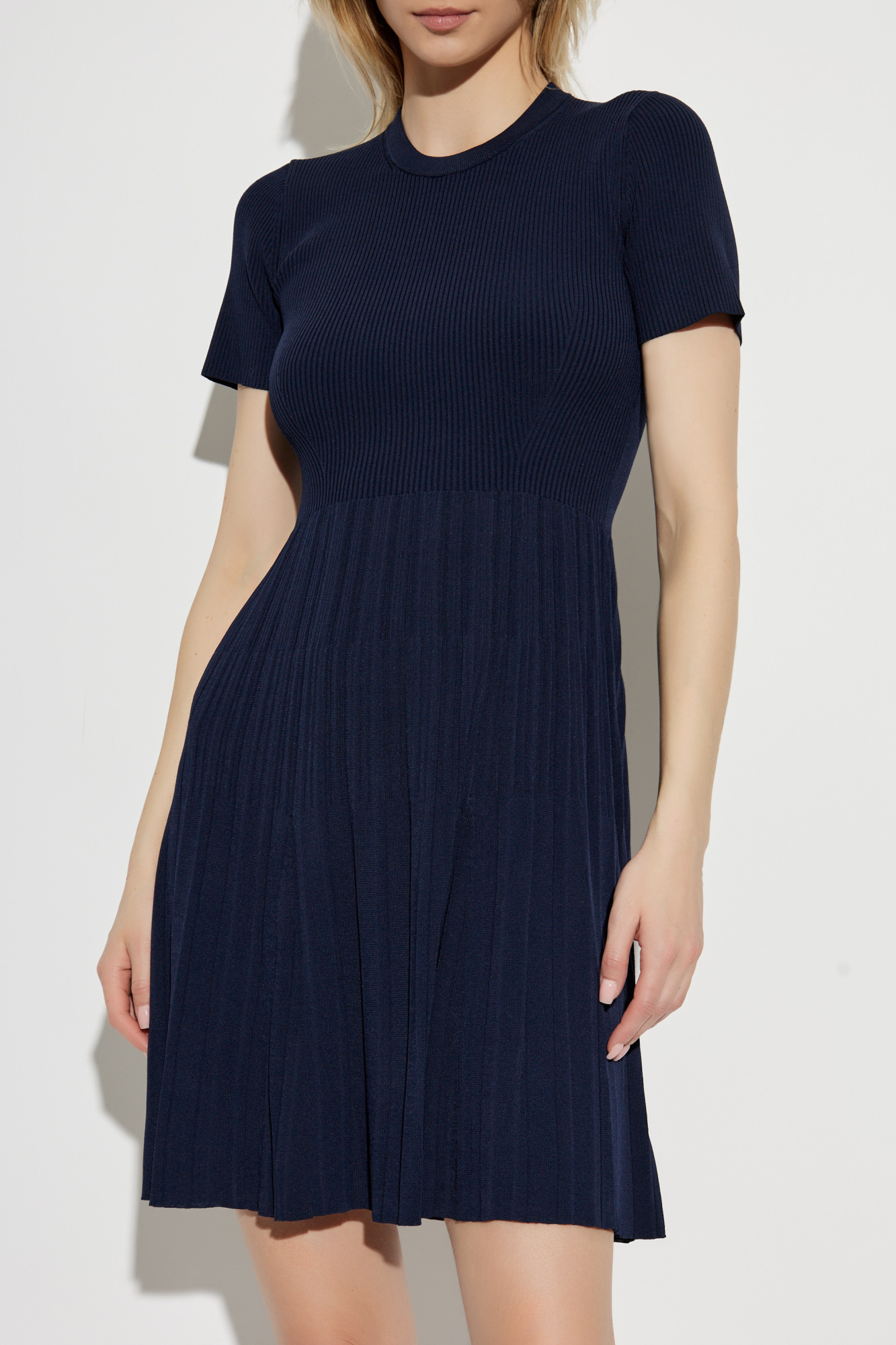 Navy blue Dress with a round neckline Michael Michael Kors